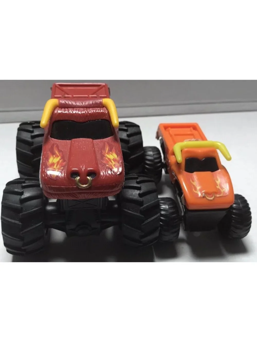 Vintage Hot Wheels Monster Jam Trucks El Toro Loco Plastic Lot Of 2